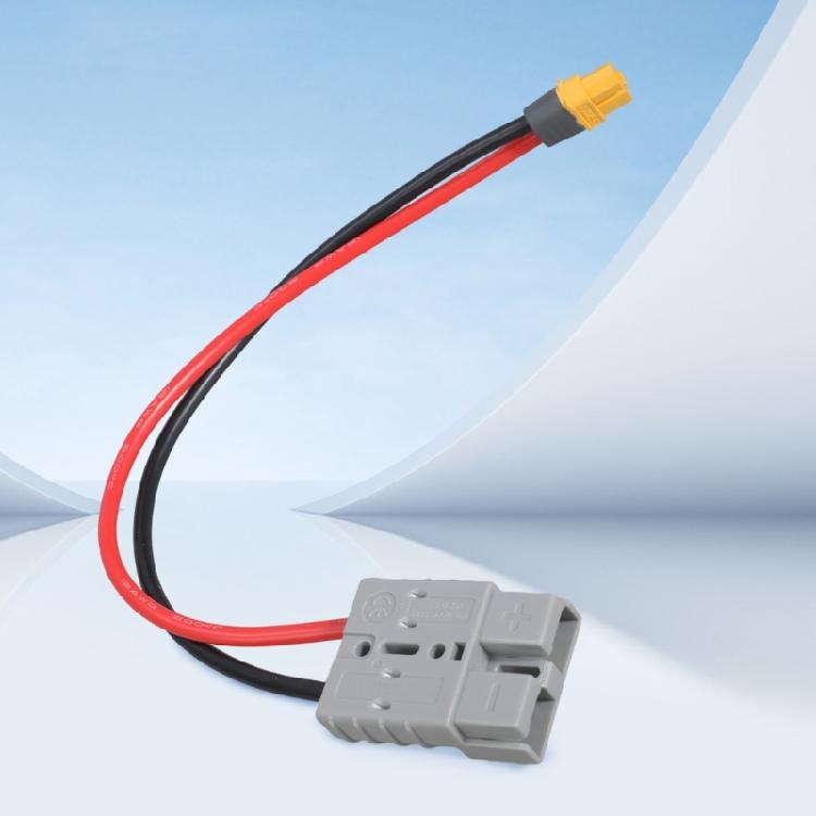 Versatilitys 50A 600V Battery Adapters Cable Charging Cable with ADS and XT60 Connectors 30cm Length Wide Compatibility