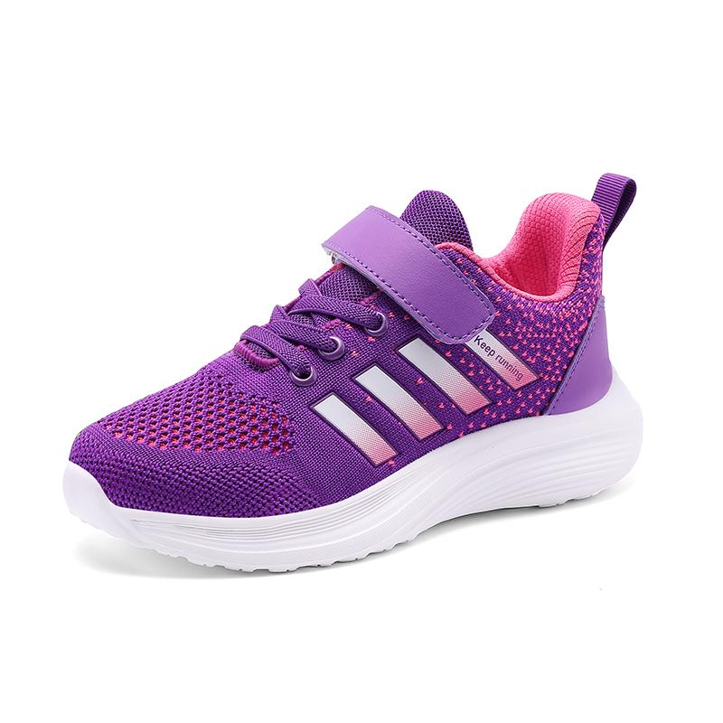 Brand Fashion Purple Sneakers Kids Sports Shoes Boys Running Shoes Comfort Breathable Children's Sneakers 2025 zapatillas niño