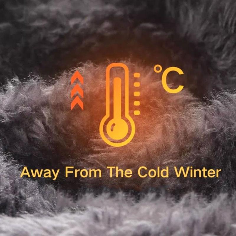 Fleece Lining Winter Caps for Men Women Winter Hats