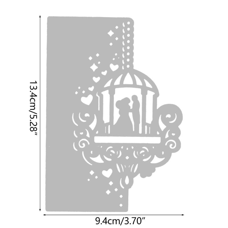 Couple Wedding Metal Cutting Dies DIY Craft Carbon Steel Embossing Template Stencil Scrapbooking for Card Die Cuts Mold