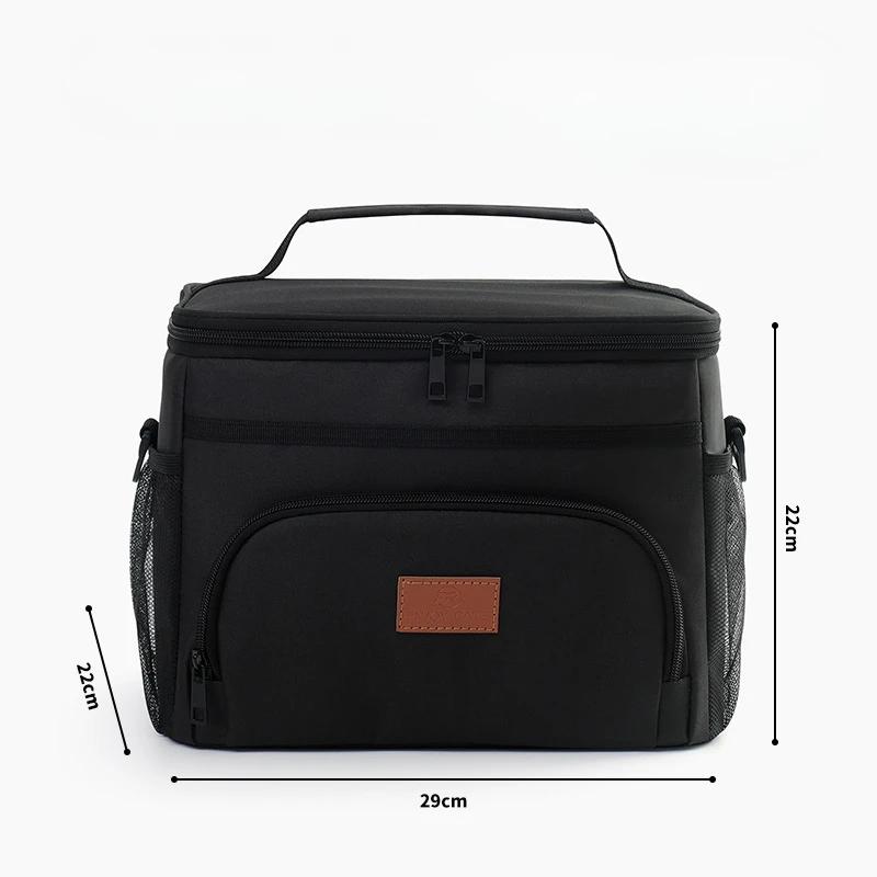

Insulated Lunch Box Bag Large Capacity Portable Practical Moistureproof Lunch Bags Storage Outdoor Simplicity Leak Dustproof Bag