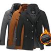 Cappotto di lana da uomo Cappotto caldo Giacca di piumino Cappotto di lana Cappotto imbottito in cotone Autunno e inverno Maglie calde Business Casual Giacca a vento da uomo