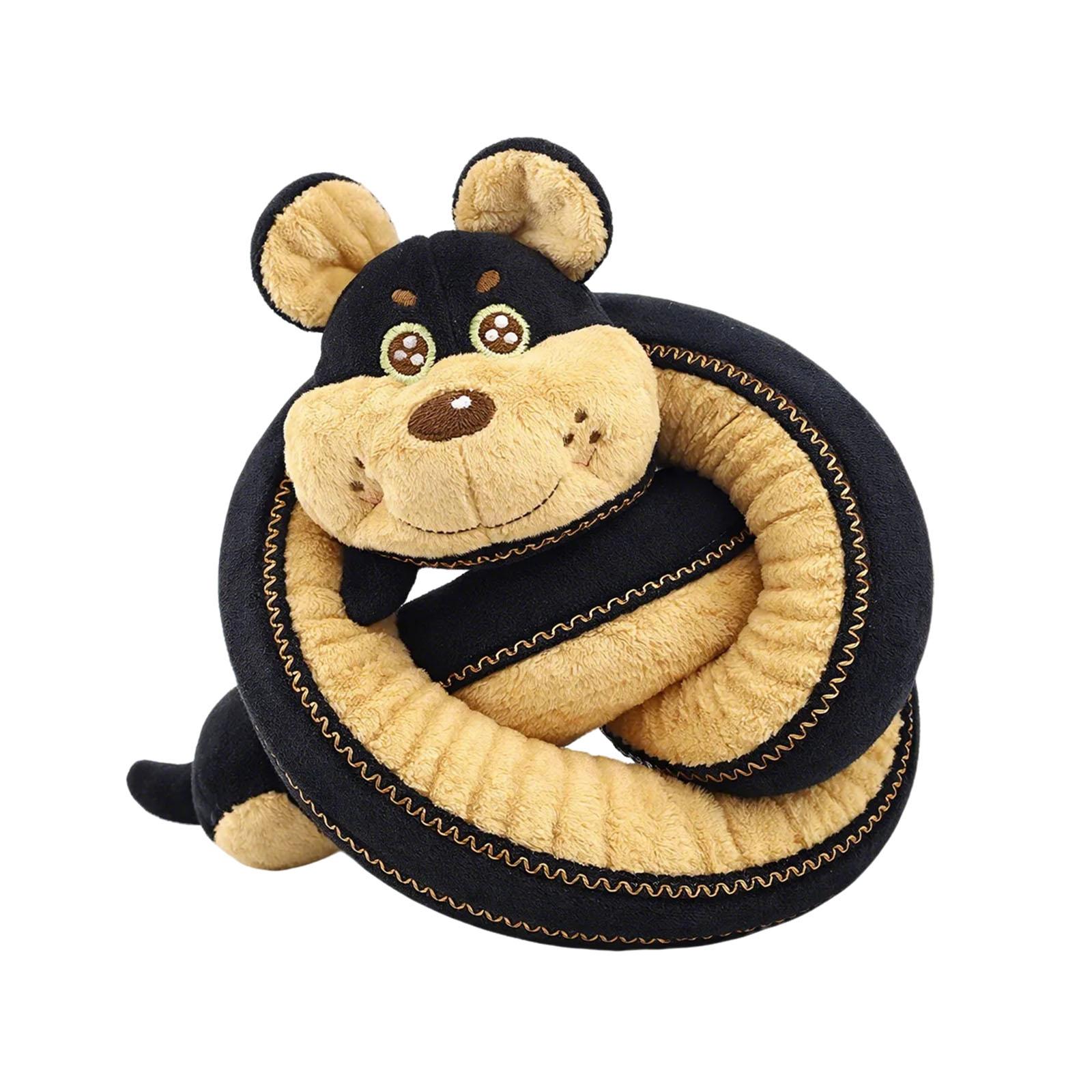 

Pet Toys - Long-haired Dachshund Toy - Can Make Sounds - Medium And Small-sized Dogs - For Teething And Teeth Cleaning - Relaxing Plush Doll One Size чёрный