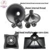 4-14 inch Speaker Tweeter Horn Driver Flat/Screw Mouth Plastic Horn