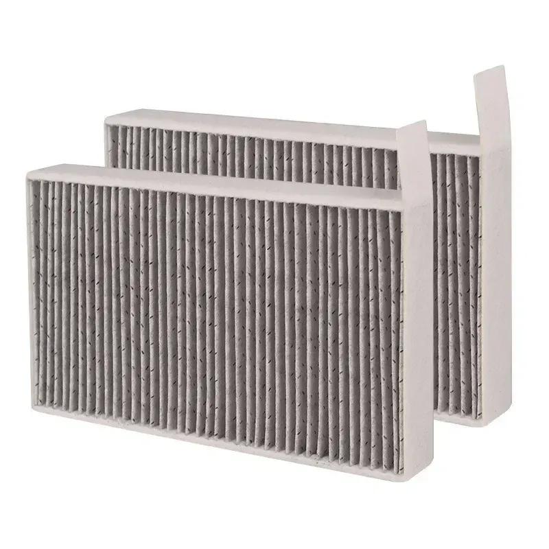 Suitable for Tesla Model 3/Y/S/X HEPA Air Conditioning Filter Cartridge, Automotive Air Filter, Activated Carbon Filter Mesh