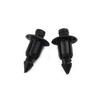 Parts Snap Clips Plastic Rivets 50pcs Black Fairings
