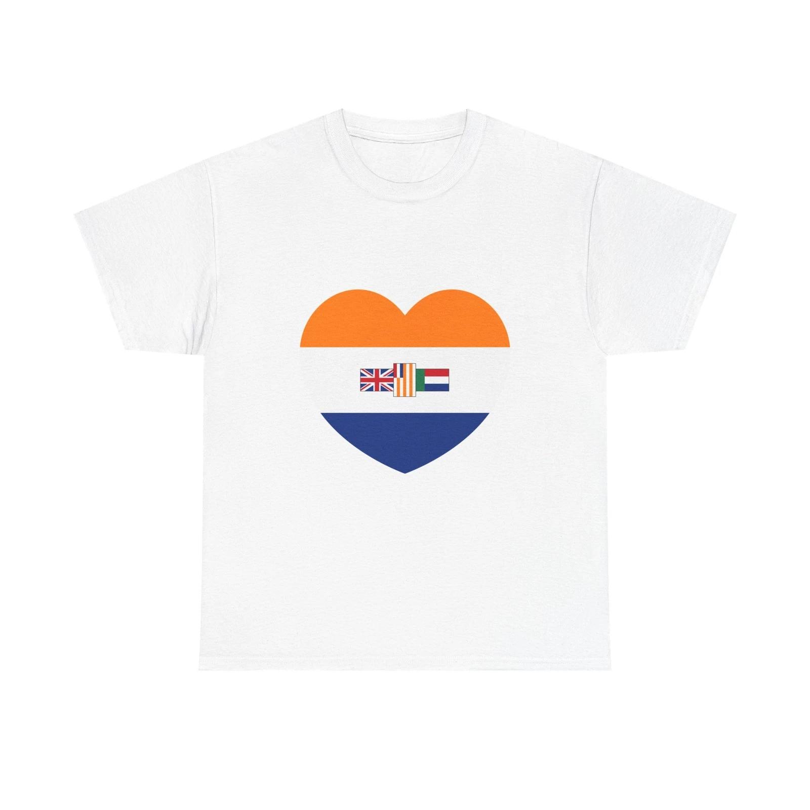 Heart Flag of South Africa 1928-1982 - T shirt XL