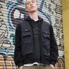 Dickies Jackets Men's Black Lapel Moderate (Unisex) Jackets DK009488BLK