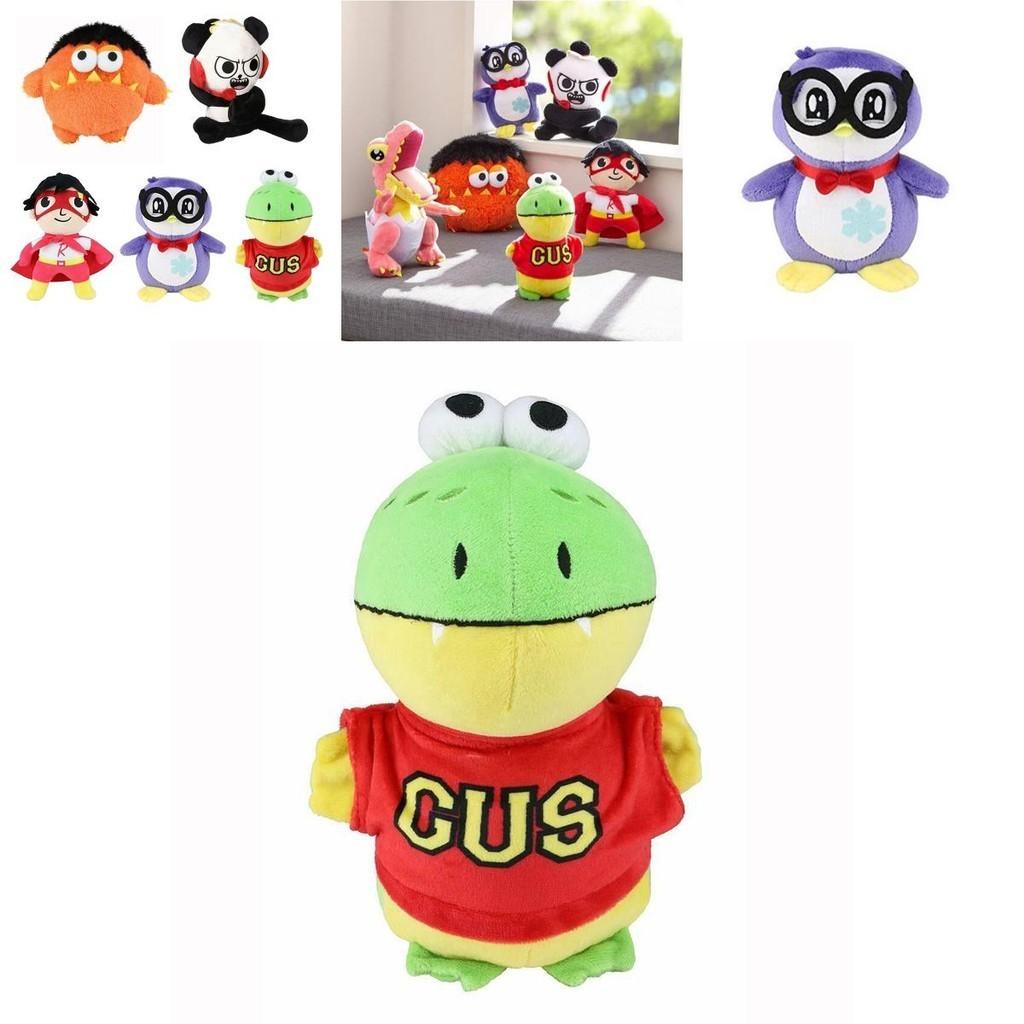 Adorable Ryans World Combo Panda 18cm Soft Plush Stuffed Toy For Kids Gifts