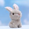 Cartoon Cute Bunny Pendant Plush Toy Keychain Backpack Accessories Ornament Gifts
