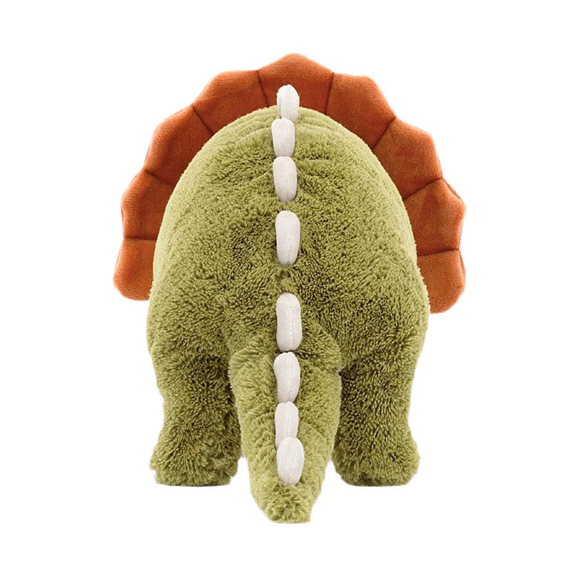 Jellycat Dinosaur Series Triceratops Companion Doll Plush Doll 23cm High