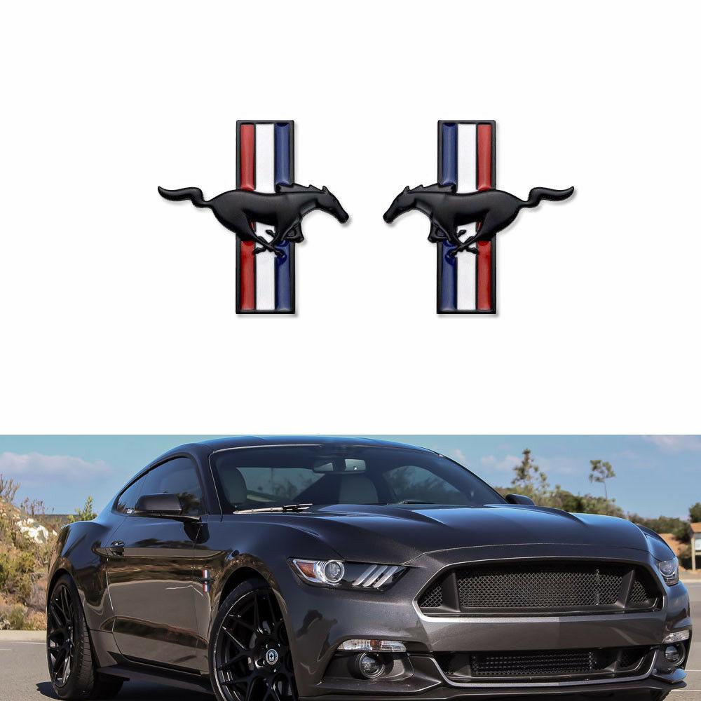Shelby GT500 Running Pony Car Reargate Emblems Badge Sticker for Ford Mustang
