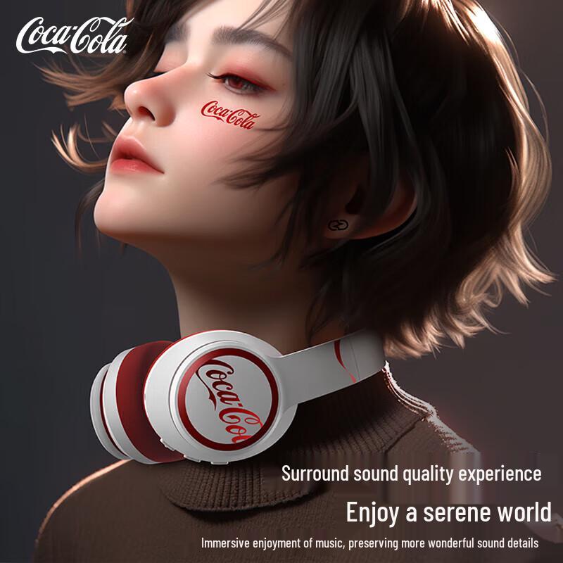 Coca-Cola T05 Wireless Over-Ear Headphones
