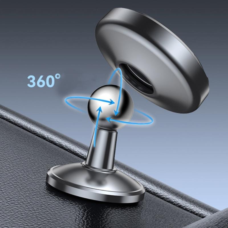 Secure Silicone Panel Car Phone Stand Bracket Rack Holder With Powerful Magnets for Easy Storage Safe Driving Experience