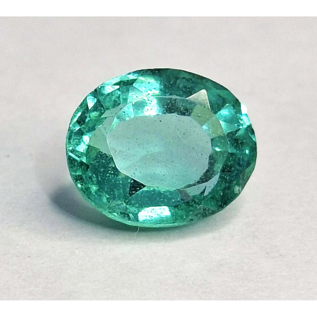 Certified Natural Green Zambian Emerald Oval Cut 6-8 Ct Beautiful Gemstone