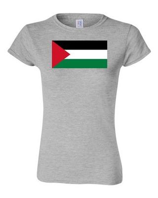 Junior Gazastreifen Palästina Land Flagge Nationalstaat Patriotisches DT T-Shirt Tee Unisex T-Shirt