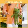 Crossbody Frog Plush Bag Doll Shoulder Cute Cartoon Toy Backpack Gift Birthday