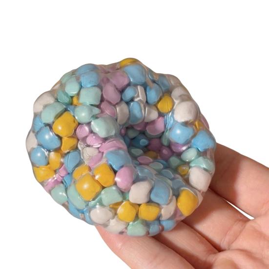 Portable Fidgets for Daily Use Handmade Squeeze Stress Ball, Ultra?Soft Fidget Squeaky Creative Sensory Entertaining Party Supplies Adults
