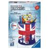 Union Jack Ravensburger 3D Puzzle Pencil Holder - Child - 54 Pieces - No Glue - From 6 Years