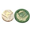 Plant Themed Seal Stamp Head Antique Embossed Sealing Stamp Head for Seal Envelope Invitation Decoration Scrapbooking