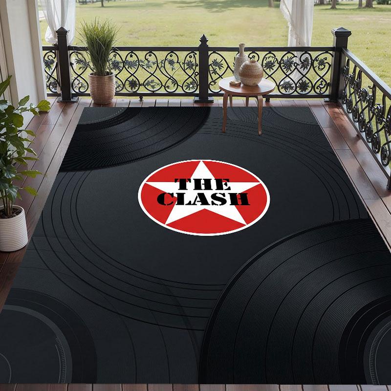 Soft Floor Carpet The Clash Pattern Area Rug Decorative Mat For Home Room Decoration