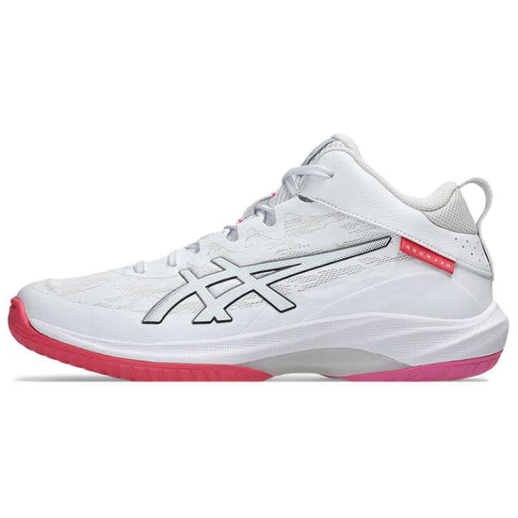 

Asics Gelhoop V17 Comfortable Fit Shock Absorption Non-Slip Durable Breathable Mid-Top Basketball Shoes Unisex sneaker White Red 1063A096-105 46