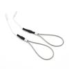 Men's Electric Shock Steel Ring for Erotic Restraint and Climax