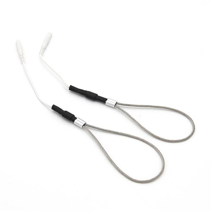 Men's Electric Shock Steel Ring for Erotic Restraint and Climax