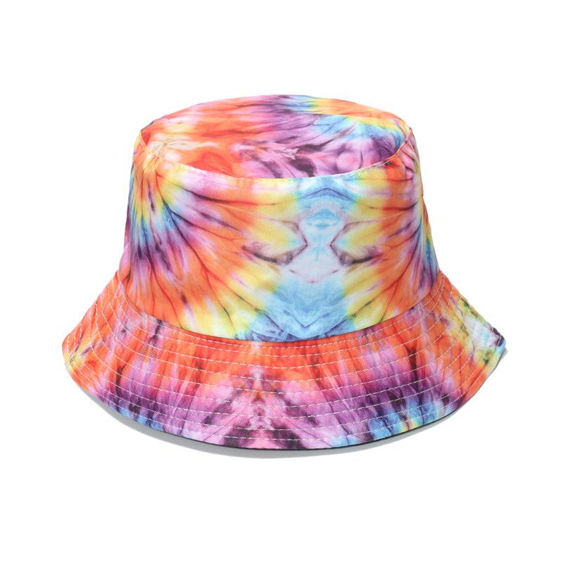European American And Pot Hat 3d Color Printed Fisherman Hat Shade Sun Hat