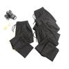 Medium Mom Pants Loose Medium Elderly Pants Women's Plaid Pants Grandma Pants Striped Pants Black Straight Pants