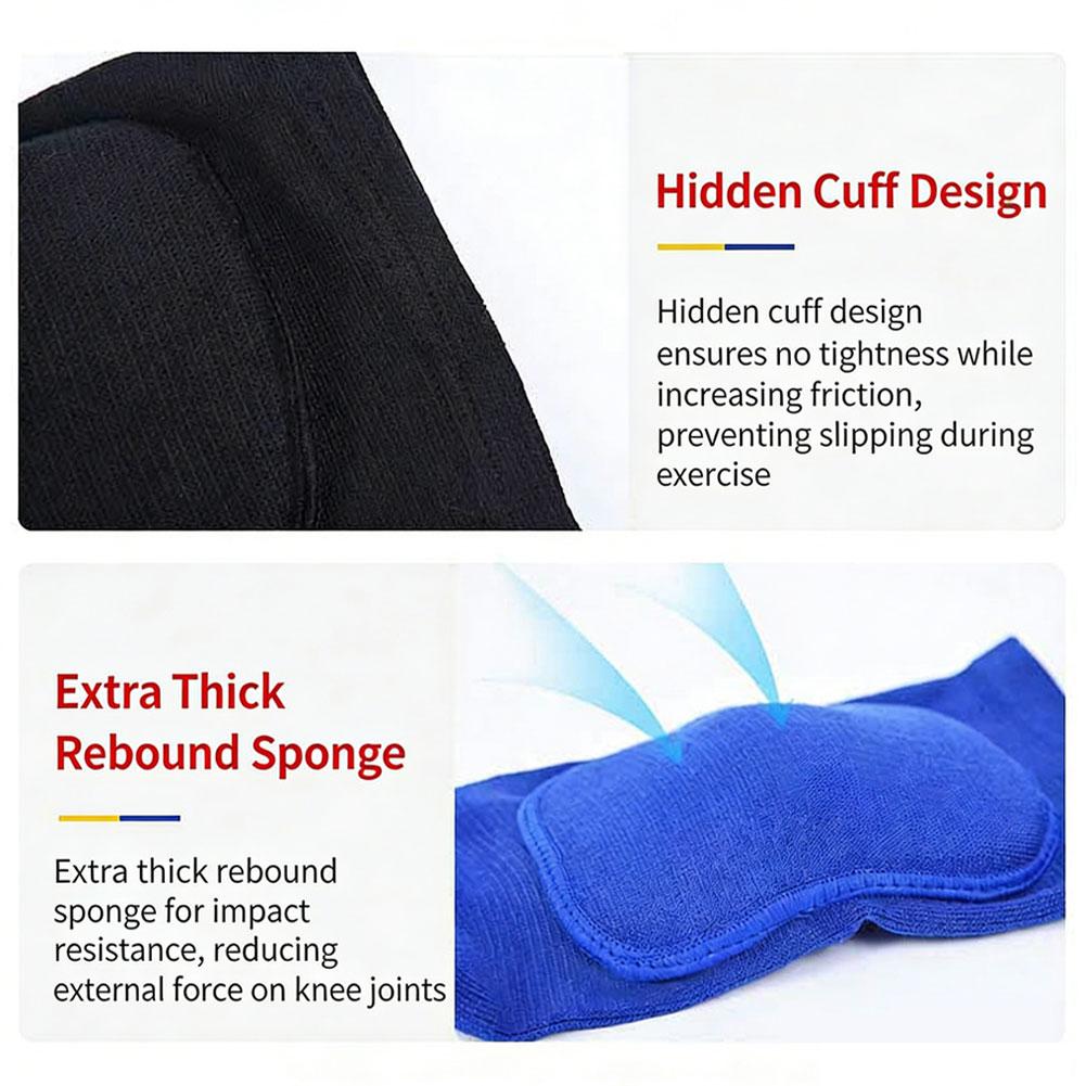 Dance Knee Pads for Women Kids Adults Professional Breathable Thickened Knee Sleeves High Elastic Knee Support for Jazz Ballet Gym Sports