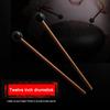 1 par trätrumstockar Professionella tungtrumstockar 21 cm Längd Xylofon Marimba Ståltrumma Köpklubba