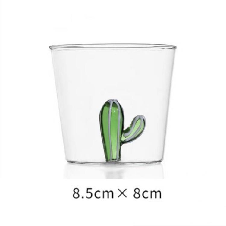 3D Creative Handmade Bubble Glass Cup Three-Dimensional Animal Plant Shape Coffee Milk Drink Cute Transparent Glass Cup,Gift