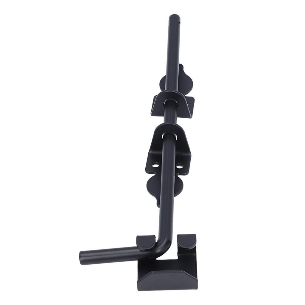 12palcový ocelový západkový šroub pro vysoké zatížení, spouštěcí tyč, zemní západka brány pro dřevěné plotové brány a dveře