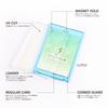 ANSA Magnetic Card Loader UV Color (single item, clear blue)