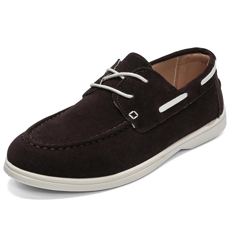 Foreign Trade Men's Doudou Shoes 2025 New Men's One-pedal Loafers Daily Casual Fashion Men's Shoes