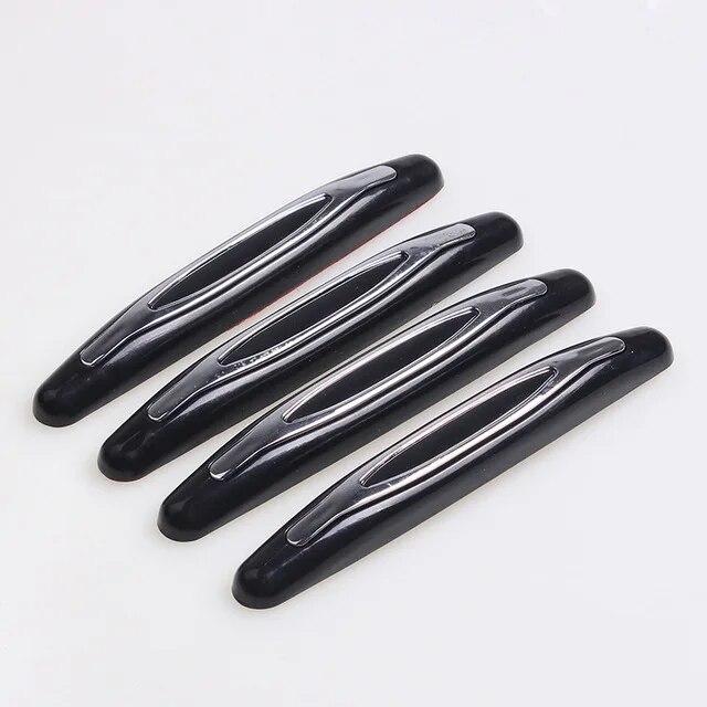 4Pcs Car Door Protector Guard Strip Scratch Protector Car Rubber Bumper Stickers Auto Door Edge Protection Car Decoration