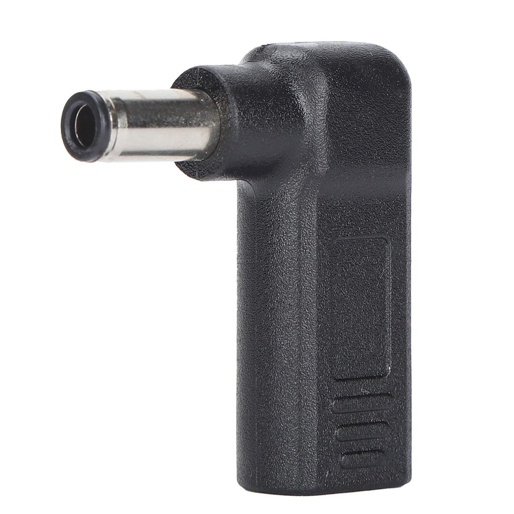 TypeC To DC Adapter Female To Male Plug 6.0x0.6mm Right Angle PD Connector Charging Device
