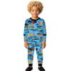 Hot Wheels Childrens/Kids Cars Logo Long Pyjama Set