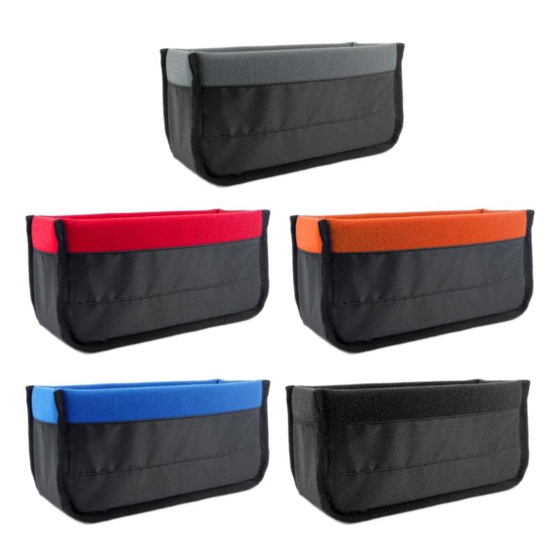 Nylon Velvet DSLR SLR Camera Insert Organizers Case with Adjustable Padding for Safe Storage