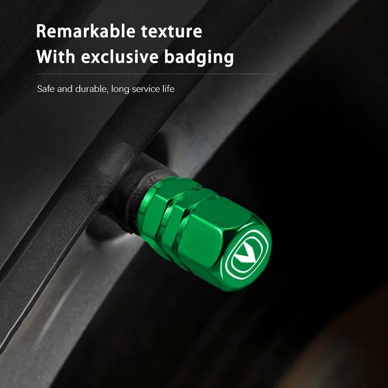 4Pcs Aluminum Alloy Car Tire Valve Covers Auto Accessories For Changan CS75 CS35 Plus CS15 CS95 RAETON CX70 CS55 EADO Alsvin