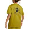 Nike T Shirts Men's Olive Crew Neck Moderate Straight Fit FB8123-390
