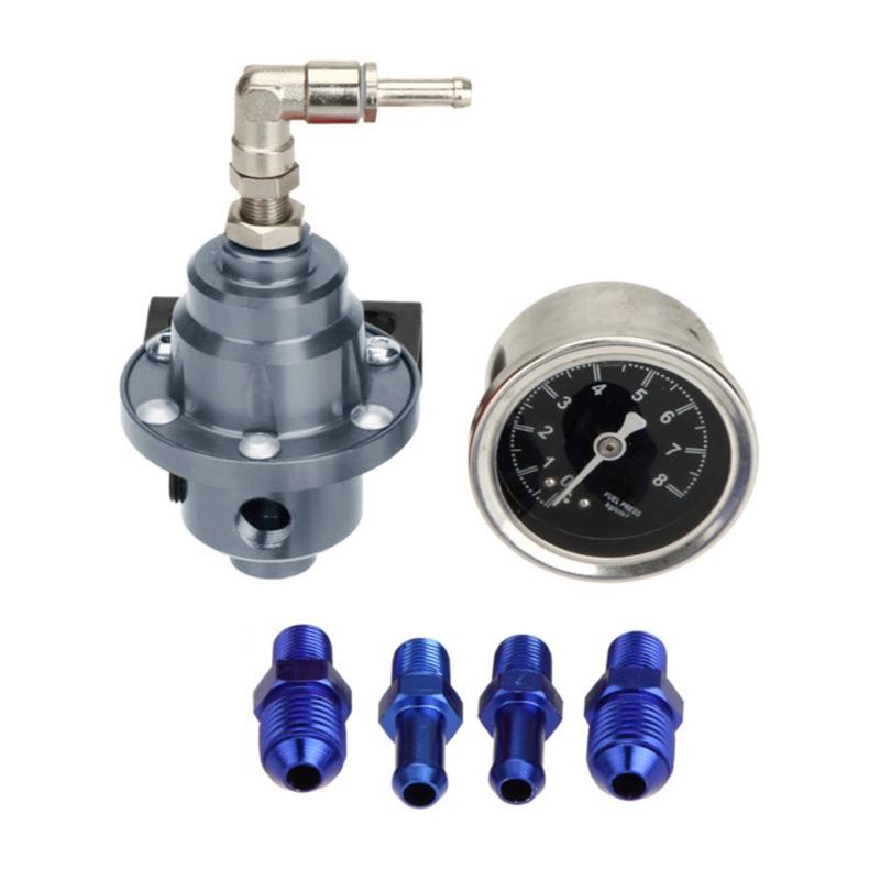 Pressure Regulator Universal Gas Oil Injection with Gauge Install Tool