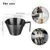 100ml Espresso measuring cup with handle 304 Stainless Steel Coffee Extraction Cup Kitchen Tool Accessories Coffee Mug for Bar