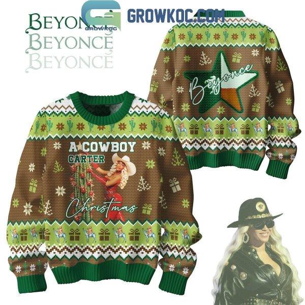 

Beyonce A Cowboy Carter Merry 2025 Christmas Ugly Sweater Unisex T-Shirt XXL