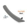 LHD Car Interior Armrest Door Handle Window Panel Pull Handle Cover Trim Replacement For BMW 5 Series E60 E61 2006-2010