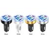 40W 8 Ports Car Charger Fast Charging Charger with Voltage Display Cigarette Lighter Plug Adapter Lightweight for Phone Tablet