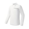 Fila Golf Series Simple Casual Sports Outdoor Elastic Comfortable Warm Knit Long Sleeve Polo Shirt Men Tops Jade-White A11M545220FWT