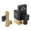 1pc Automatic Electronic Drain Valve Compressed Air System Split Electronic Timer For Filters Gas Tanks Easy Installation