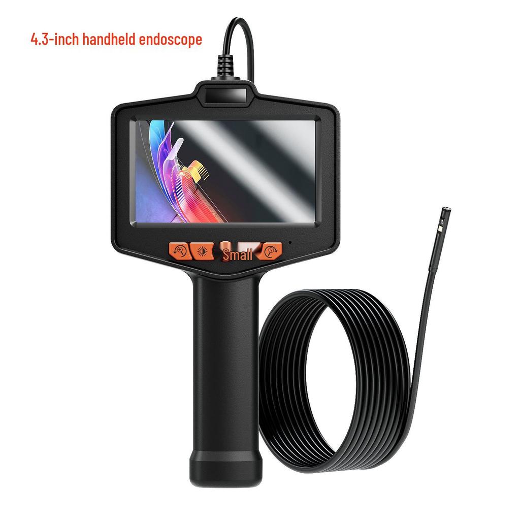 Handheld 1080P HD Pipe Repair Endoscope with 4.3\" Screen and Single/Dual Camera